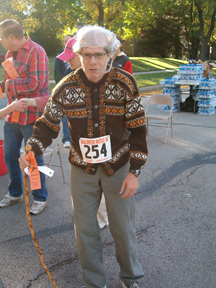 Steve in costume - 2007 Halloween Hustle 5K