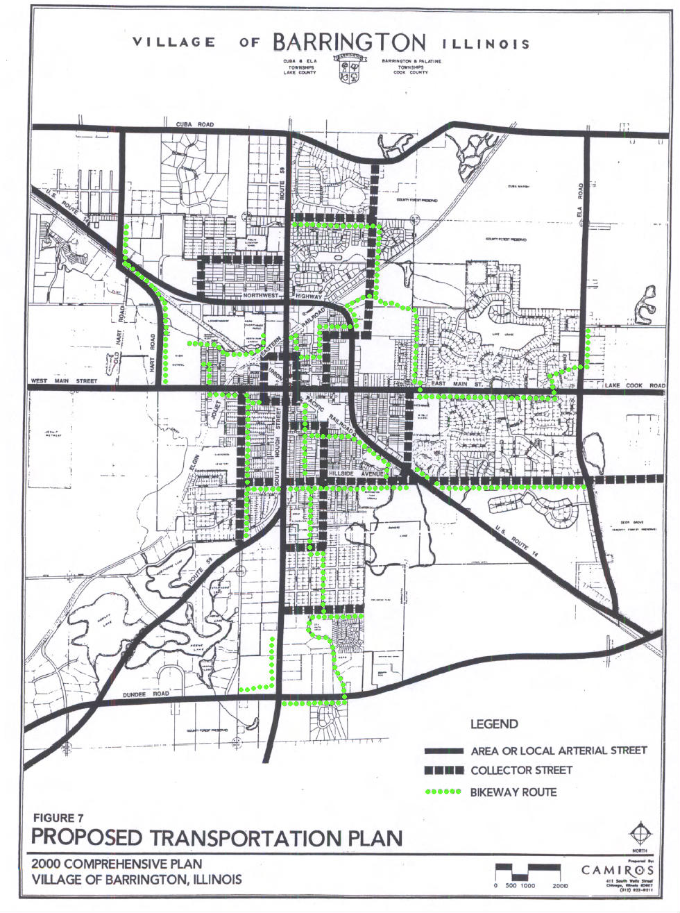 Village of Barrington Proposed Bikeways